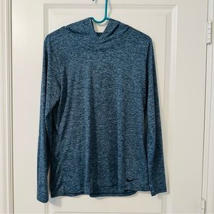 Heathered Blue Nike Hoodie